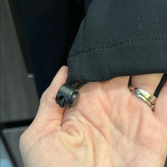 NWOT 90 Degree By Reflex Black Oversized Polo Sweatshirt - Picture 3 of 4